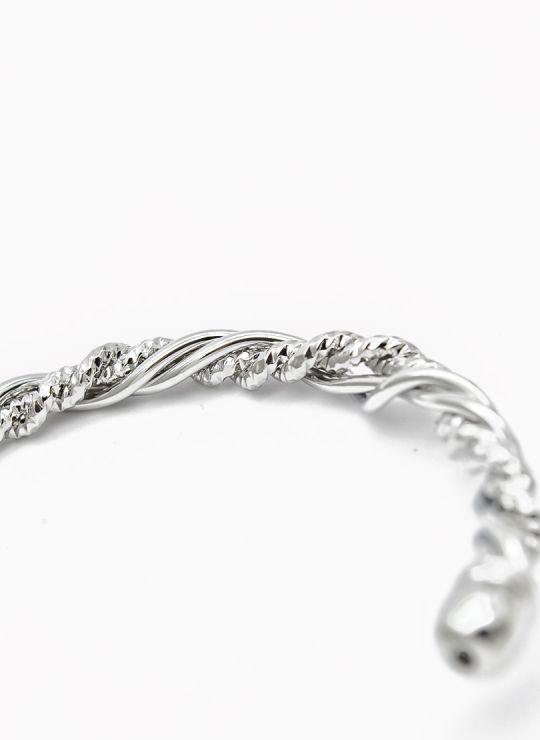PULSERA / BRAZALETE EN RODIO CON MICROCIRCONES