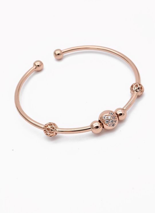 PULSERA / BRAZALETE EN RODIO CON MICROCIRCONES