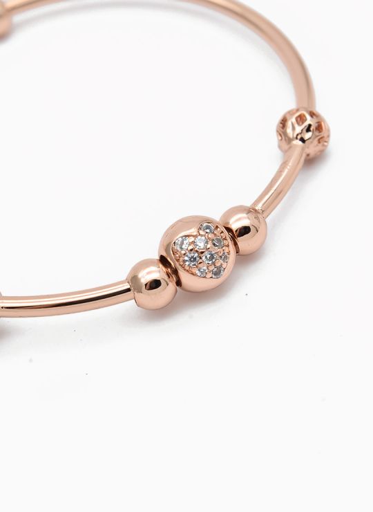 PULSERA / BRAZALETE EN RODIO CON MICROCIRCONES