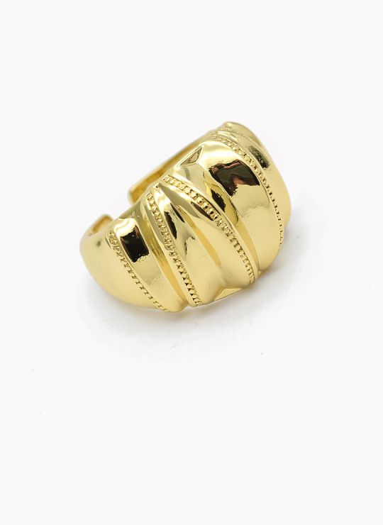 ANILLO GRADUABLE RODIO XUPING YXZ CRISTALES