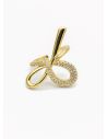 ANILLO GRADUABLE RODIO XUPING YXZ CRISTALES