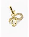 ANILLO GRADUABLE RODIO XUPING YXZ CRISTALES