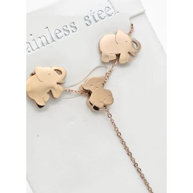 SET DE COLLAR, DIJE EN ACERO INOXIDABLE 316L