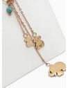 SET DE COLLAR, DIJE EN ACERO INOXIDABLE 316L