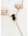 SET DE COLLAR, DIJE EN ACERO INOXIDABLE 316L