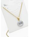 SET DE COLLAR ZODIACO, DIJE EN ACERO INOXIDABLE 316L