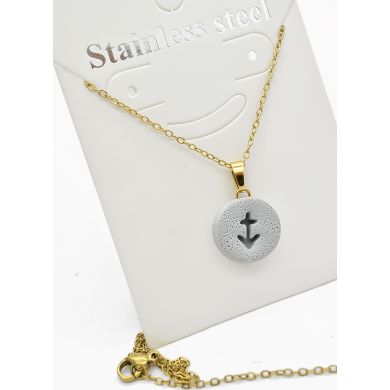 SET DE COLLAR ZODIACO, DIJE EN ACERO INOXIDABLE 316L