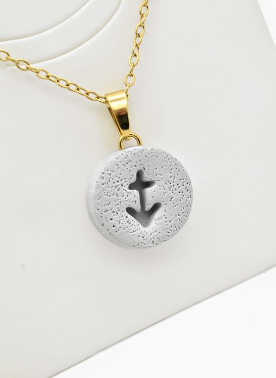 SET DE COLLAR ZODIACO, DIJE EN ACERO INOXIDABLE 316L