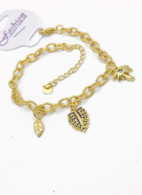 PULSERA / BRAZALETE EN RODIO CON MICROCIRCONES