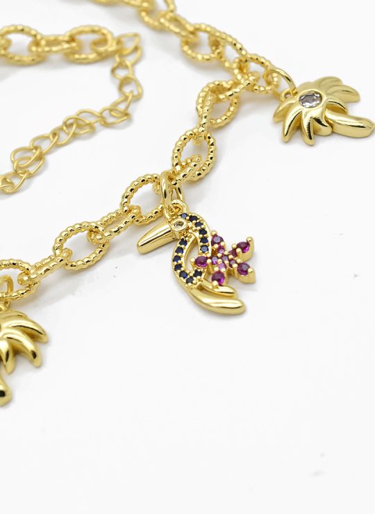 PULSERA / BRAZALETE EN RODIO CON MICROCIRCONES