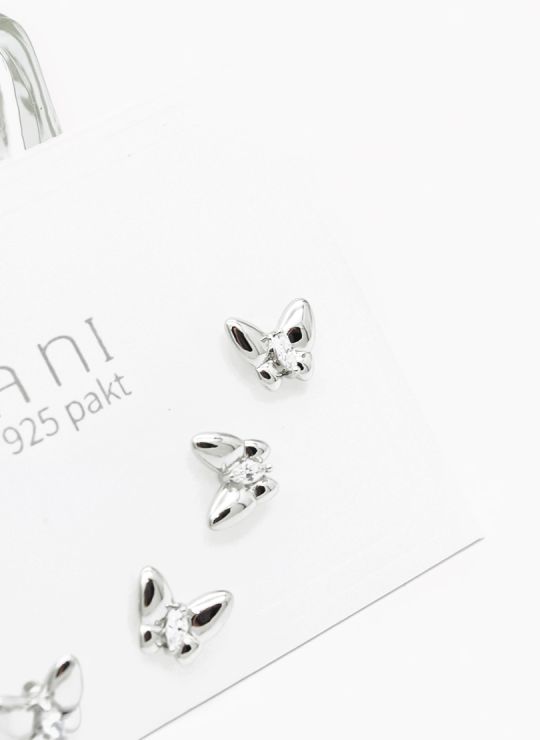 SET DE ARETES X 3 PARES RODIO XUPING /GARANTIZADO