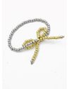 PULSERA / BRAZALETE EN RODIO CON MICROCIRCONES