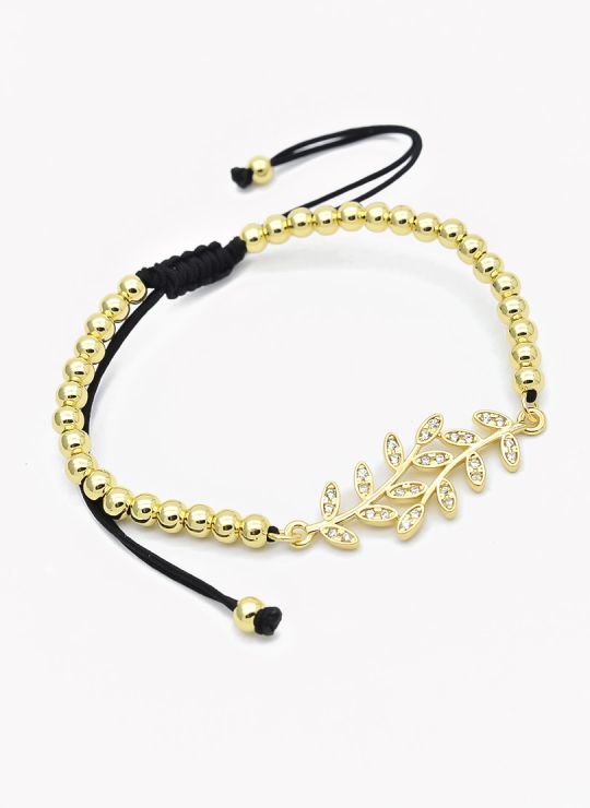 PULSERA / BRAZALETE EN RODIO CON MICROCIRCONES
