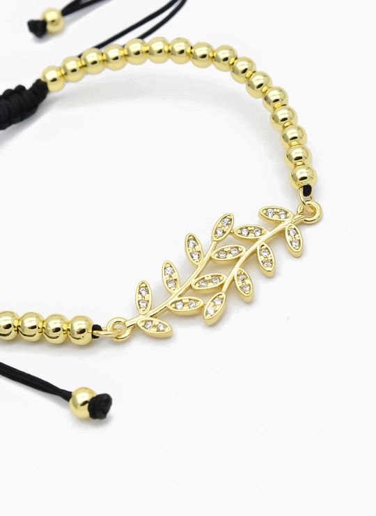 PULSERA / BRAZALETE EN RODIO CON MICROCIRCONES