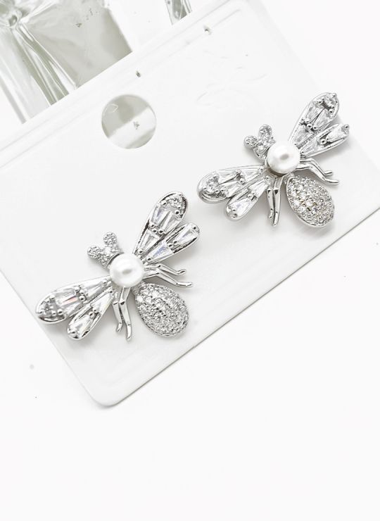 ARETES RODIO MARCA XUPING MICROCIRCONES /YSX