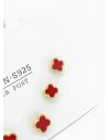 SET DE ARETES X 3 PARES RODIO XUPING /GARANTIZADO