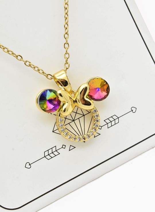 SET DE COLLAR ZODIACO, DIJE EN ACERO INOXIDABLE 316L