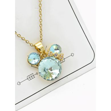 SET DE COLLAR, DIJE EN ACERO INOXIDABLE 316L