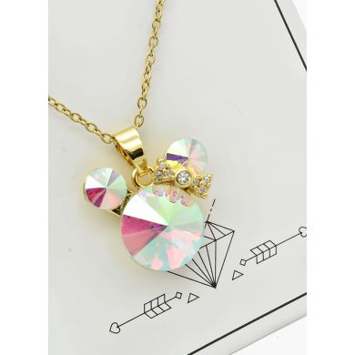 SET DE COLLAR, DIJE EN ACERO INOXIDABLE 316L