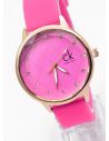 RELOJ ANALOGO CALIDAD AA PULSO SILICONA / NO SUMERGIBLE
