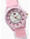 RELOJ ANALOGO CALIDAD AA PULSO SILICONA / NO SUMERGIBLE
