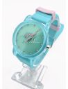 RELOJ ANALOGO CALIDAD AA PULSO SILICONA / NO SUMERGIBLE