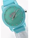 RELOJ ANALOGO CALIDAD AA PULSO SILICONA / NO SUMERGIBLE