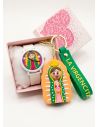SET DE RELOJ CON LLAVERO GOMA PERSONAJE Y ESTUCHE DE LUJO