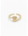 ANILLO GRADUABLE RODIO XUPING YXZ CRISTALES