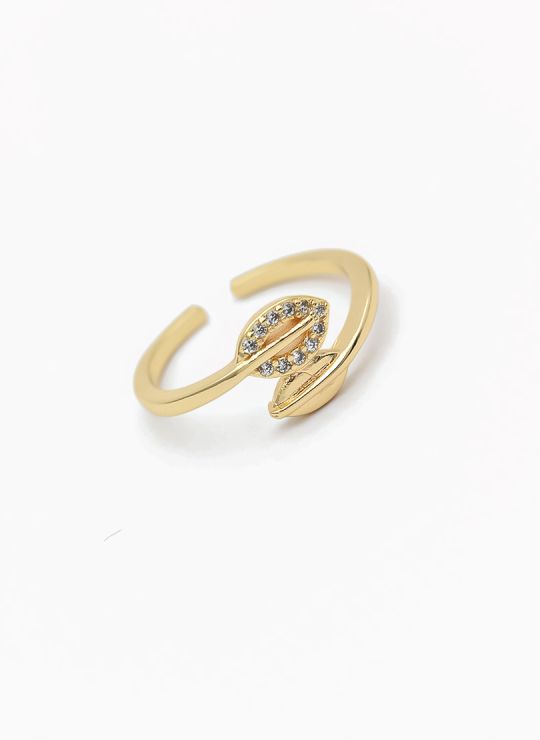 ANILLO GRADUABLE RODIO XUPING YXZ CRISTALES