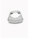 ANILLO GRADUABLE RODIO XUPING YXZ CRISTALES