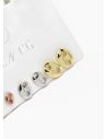 SET DE ARETES X 3 PARES RODIO XUPING /GARANTIZADO