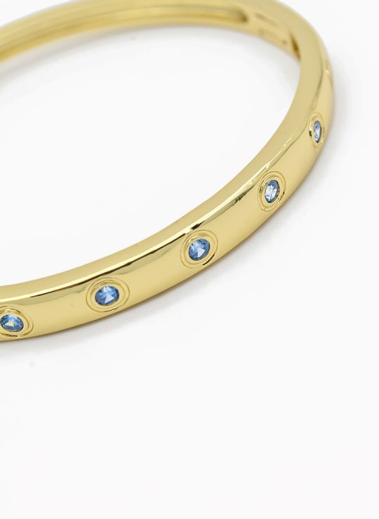 PULSERA / BRAZALETE EN RODIO CON MICROCIRCONES