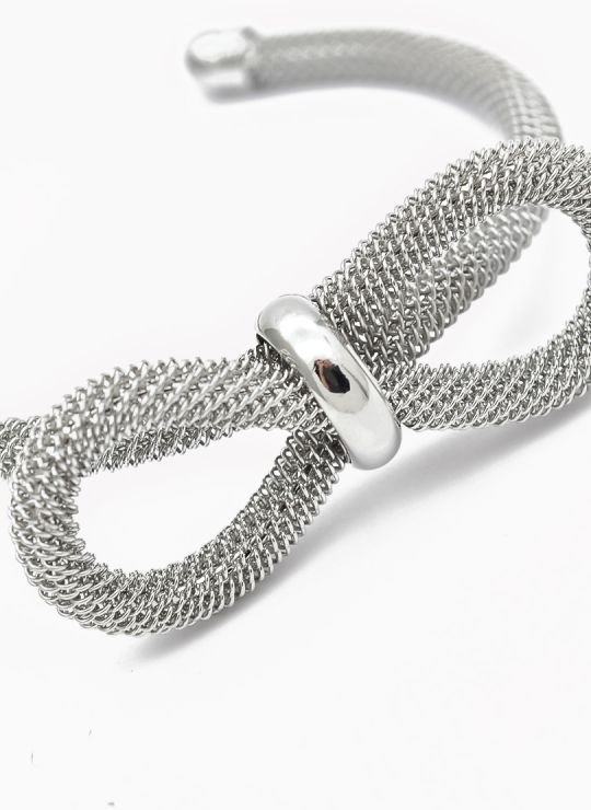 PULSERA / BRAZALETE EN RODIO CON MICROCIRCONES