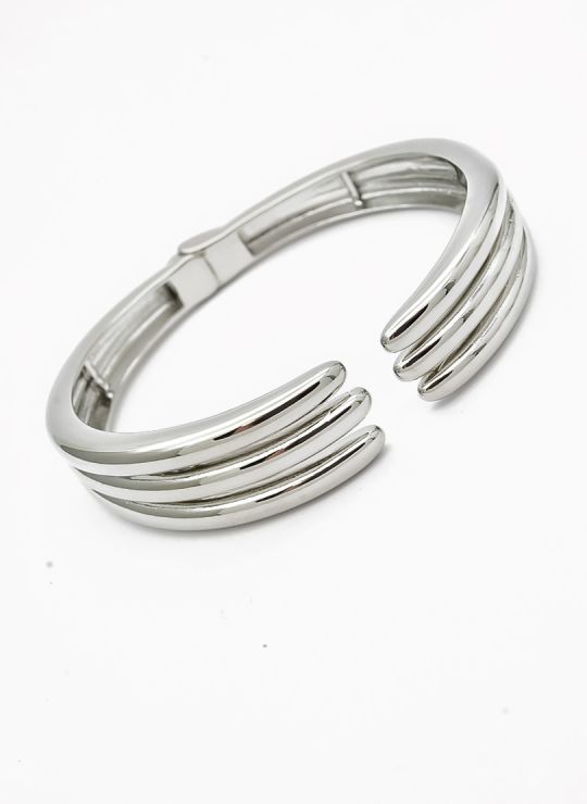 PULSERA / BRAZALETE EN RODIO CON MICROCIRCONES