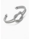 PULSERA / BRAZALETE EN RODIO CON MICROCIRCONES