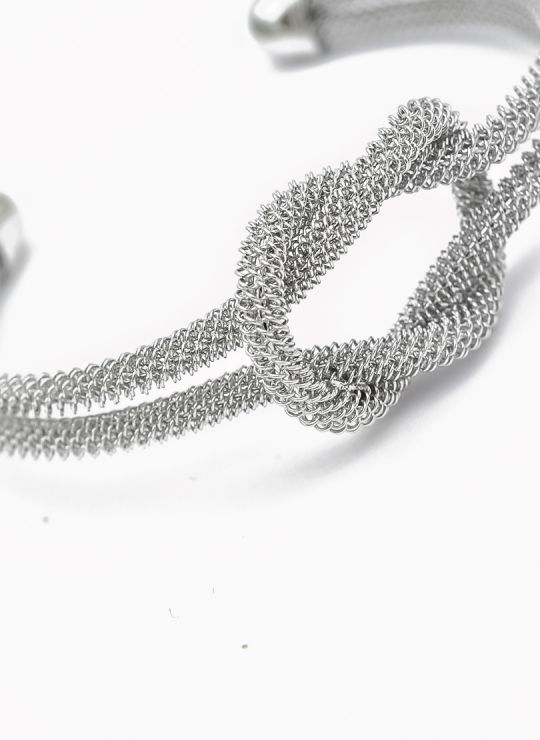 PULSERA / BRAZALETE EN RODIO CON MICROCIRCONES
