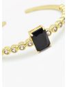 PULSERA / BRAZALETE EN RODIO CON MICROCIRCONES