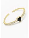 PULSERA / BRAZALETE EN RODIO CON MICROCIRCONES