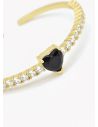 PULSERA / BRAZALETE EN RODIO CON MICROCIRCONES