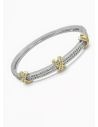 PULSERA / BRAZALETE EN RODIO CON MICROCIRCONES