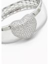 PULSERA / BRAZALETE EN RODIO CON MICROCIRCONES