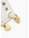 SET DE ARETES X 3 CRISTALES SURTIDO/ACERO INOXIDABLE