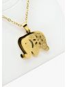 SET DE COLLAR, DIJE Y ARETES EN ACERO INOXIDABLE 316L
