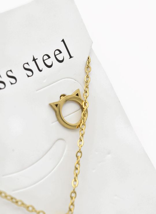 SET DE COLLAR, DIJE Y ARETES EN ACERO INOXIDABLE 316L