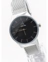 RELOJ ANALOGO CALIDAD AA PULSO METALICO / NO SUMERGIBLE