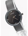 RELOJ ANALOGO CALIDAD AA PULSO METALICO / NO SUMERGIBLE
