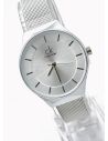 RELOJ ANALOGO CALIDAD AA PULSO METALICO / NO SUMERGIBLE