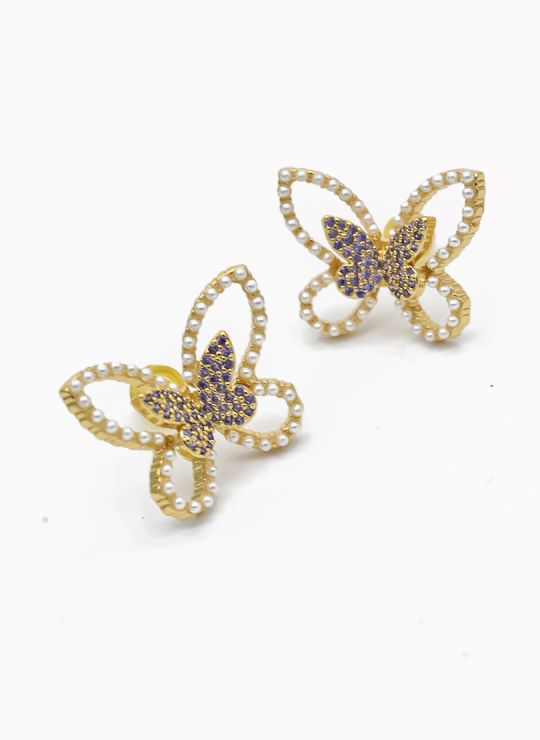 ARETES RODIO MARCA XUPING MICROCIRCONES /YSX