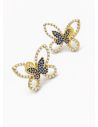 ARETES RODIO MARCA XUPING MICROCIRCONES /YSX
